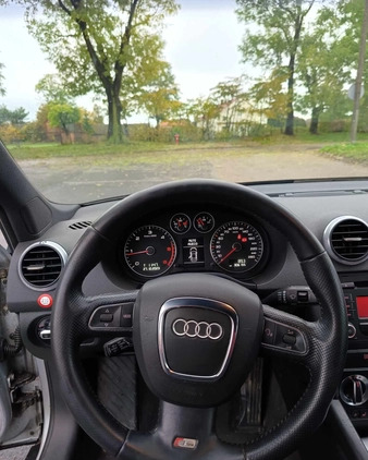 Audi A3 cena 27900 przebieg: 310000, rok produkcji 2008 z Sępopol małe 121